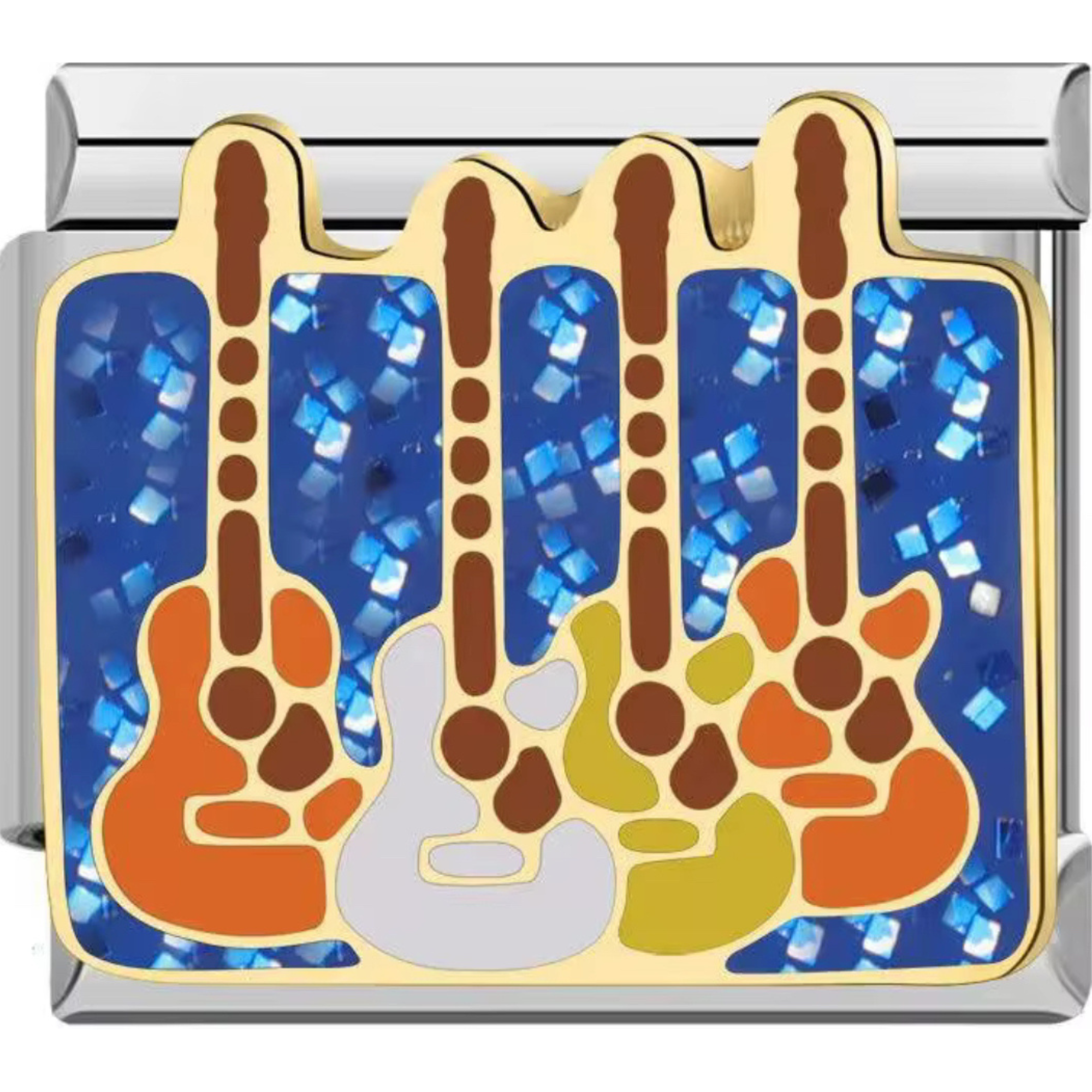 Blue Guitars Charm