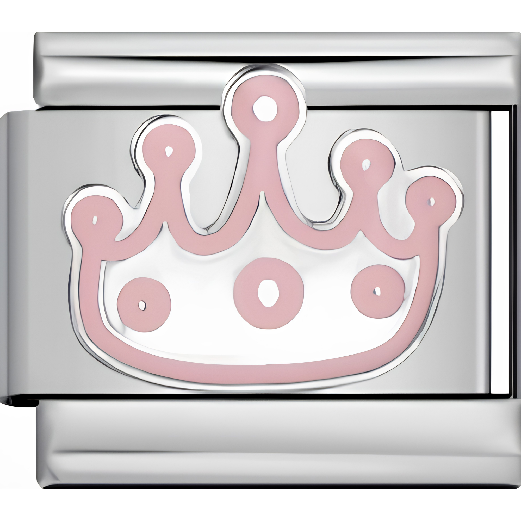 Pink Crown Charm