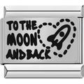 "To the Moon and Back" Charms