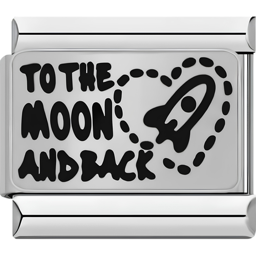 "To the Moon and Back" Charms