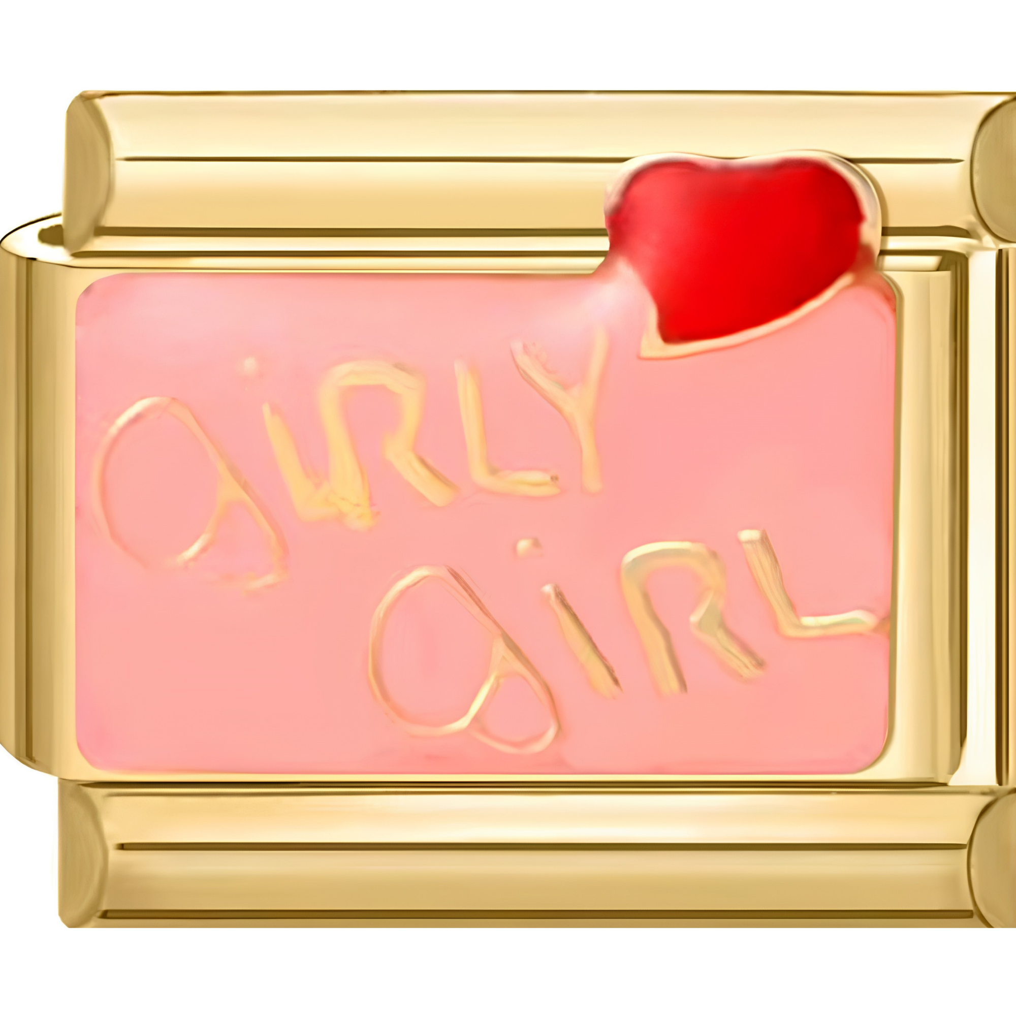 Pink "Girly Girl" Charm
