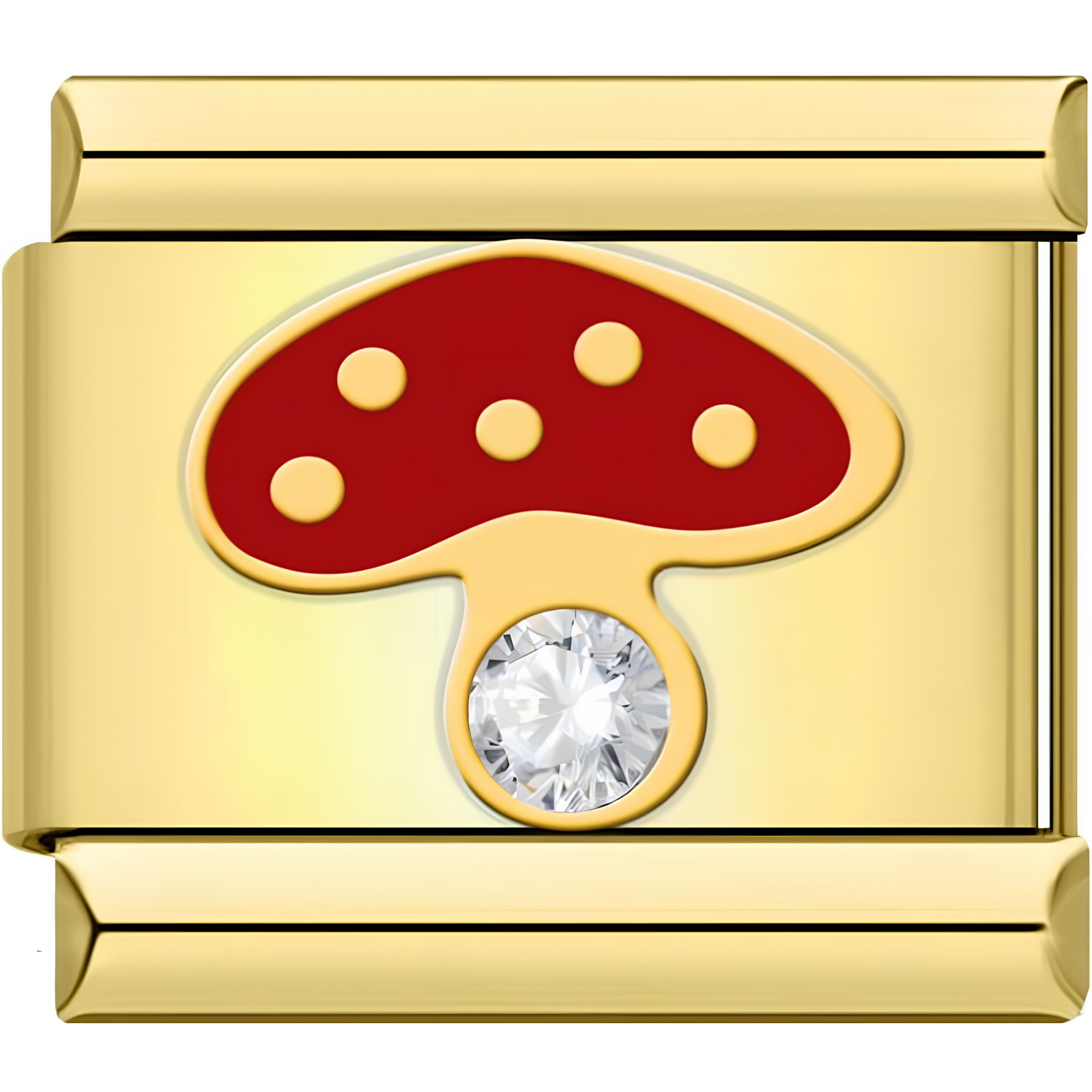 Red Mushroom Charm