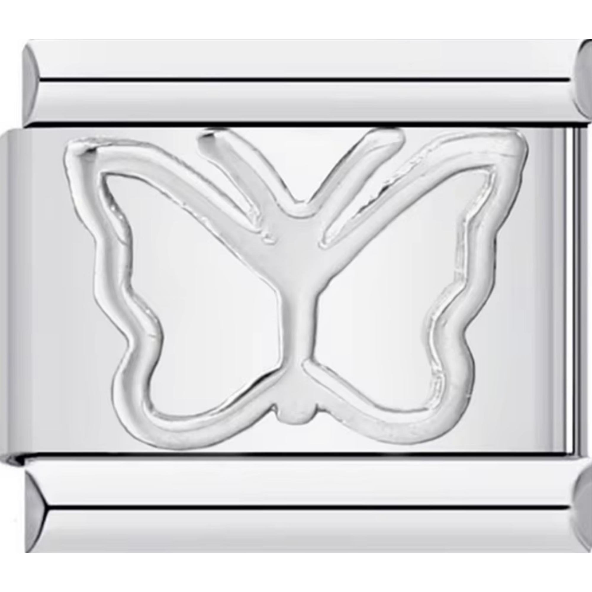 Butterfly Outline Charm