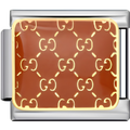 Classy Red Pattern Charm