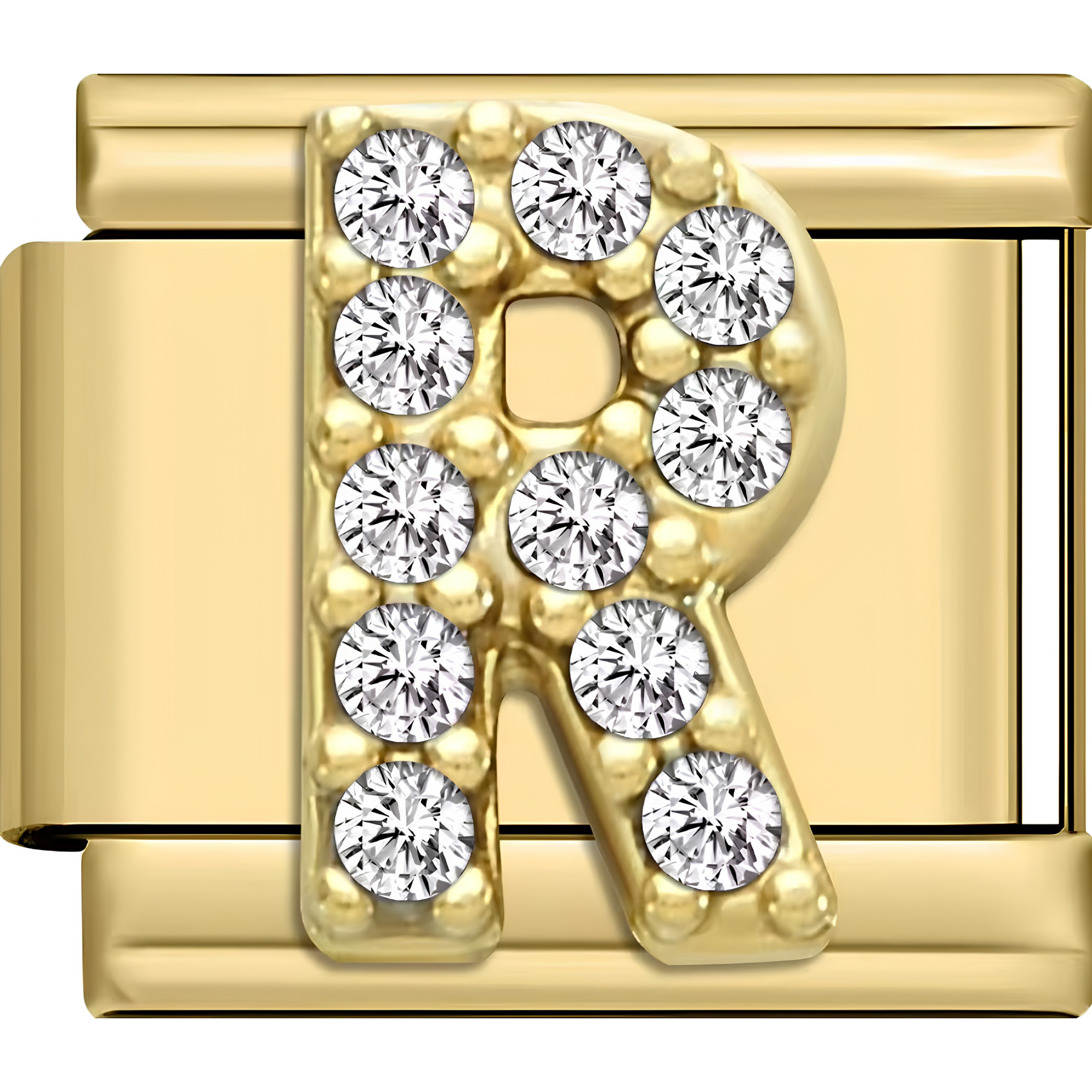 Sparkly Letter Charms
