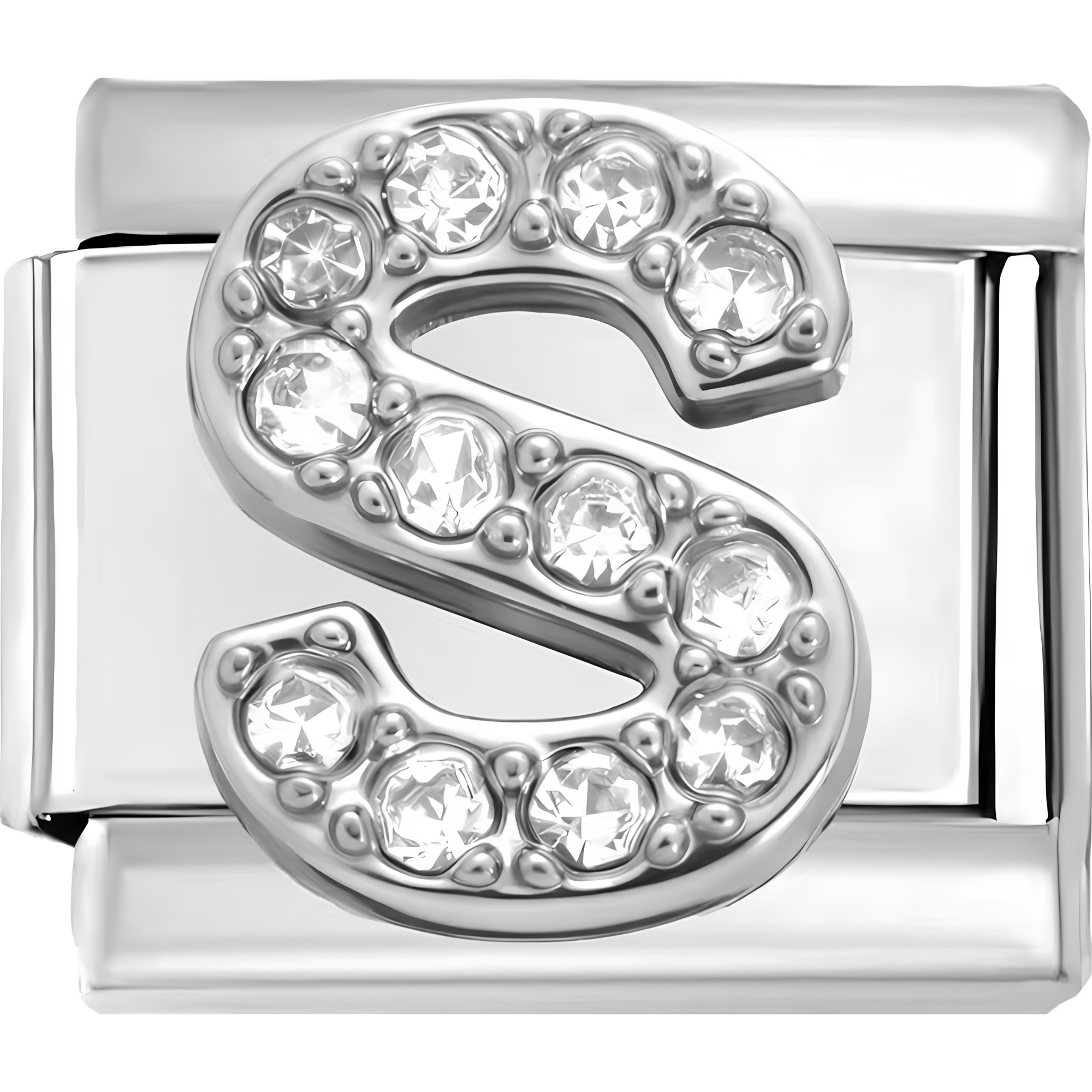 Sparkly Letter Charms