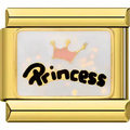 Pink "Princess" Charm