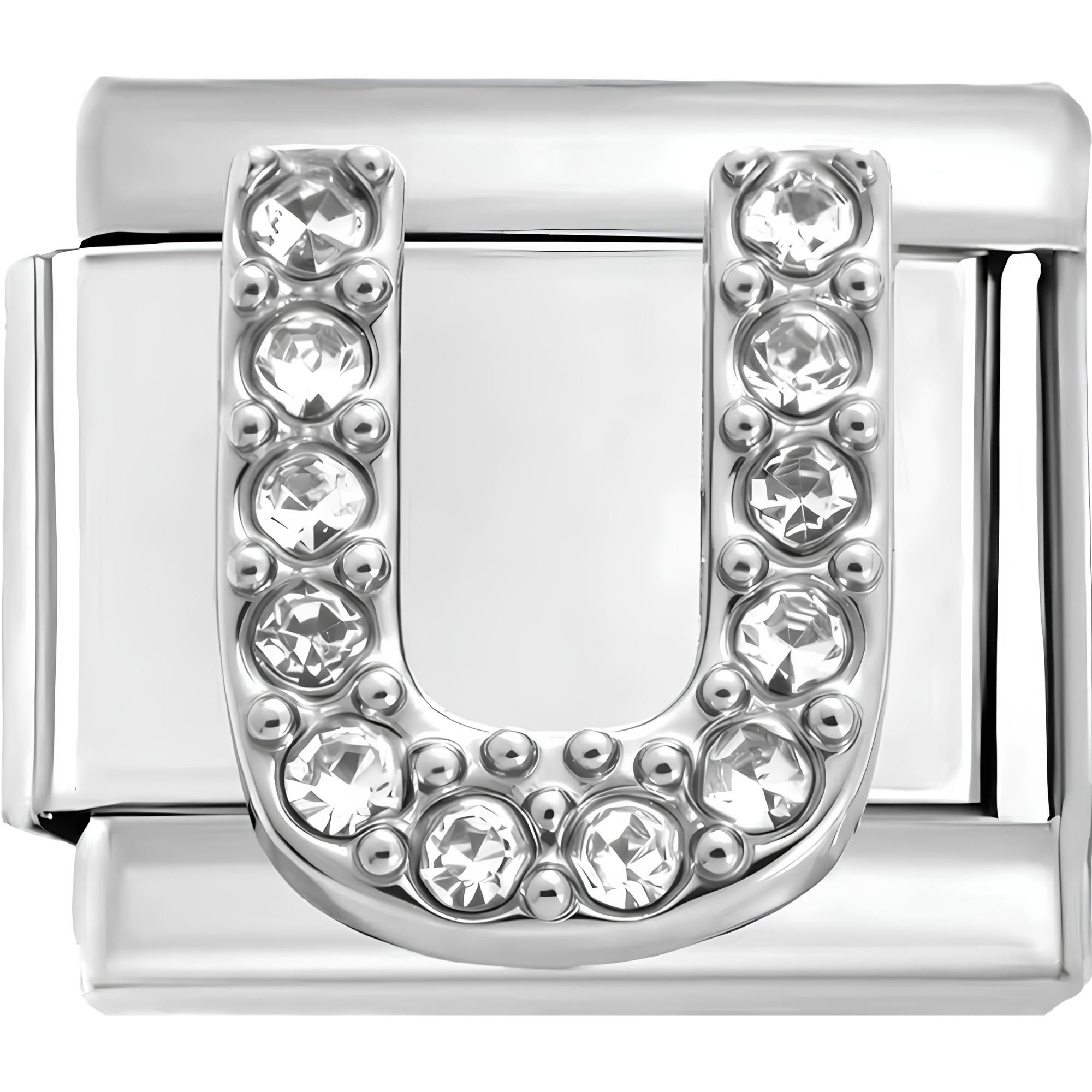 Sparkly Letter Charms