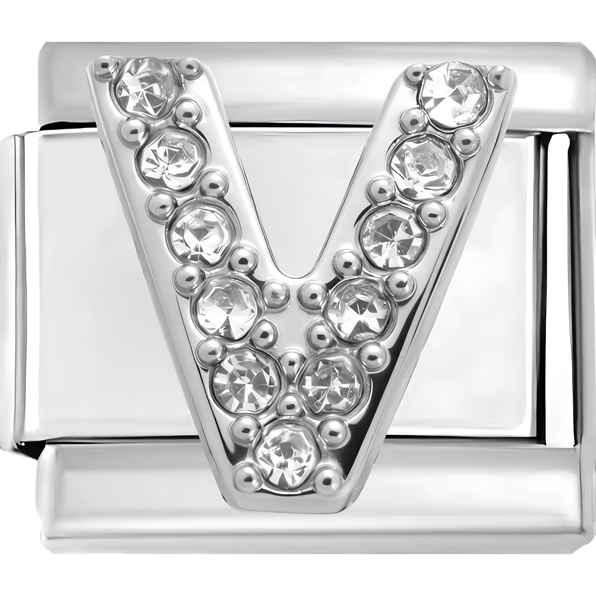 Sparkly Letter Charms