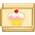 Pink Cupcake Charm