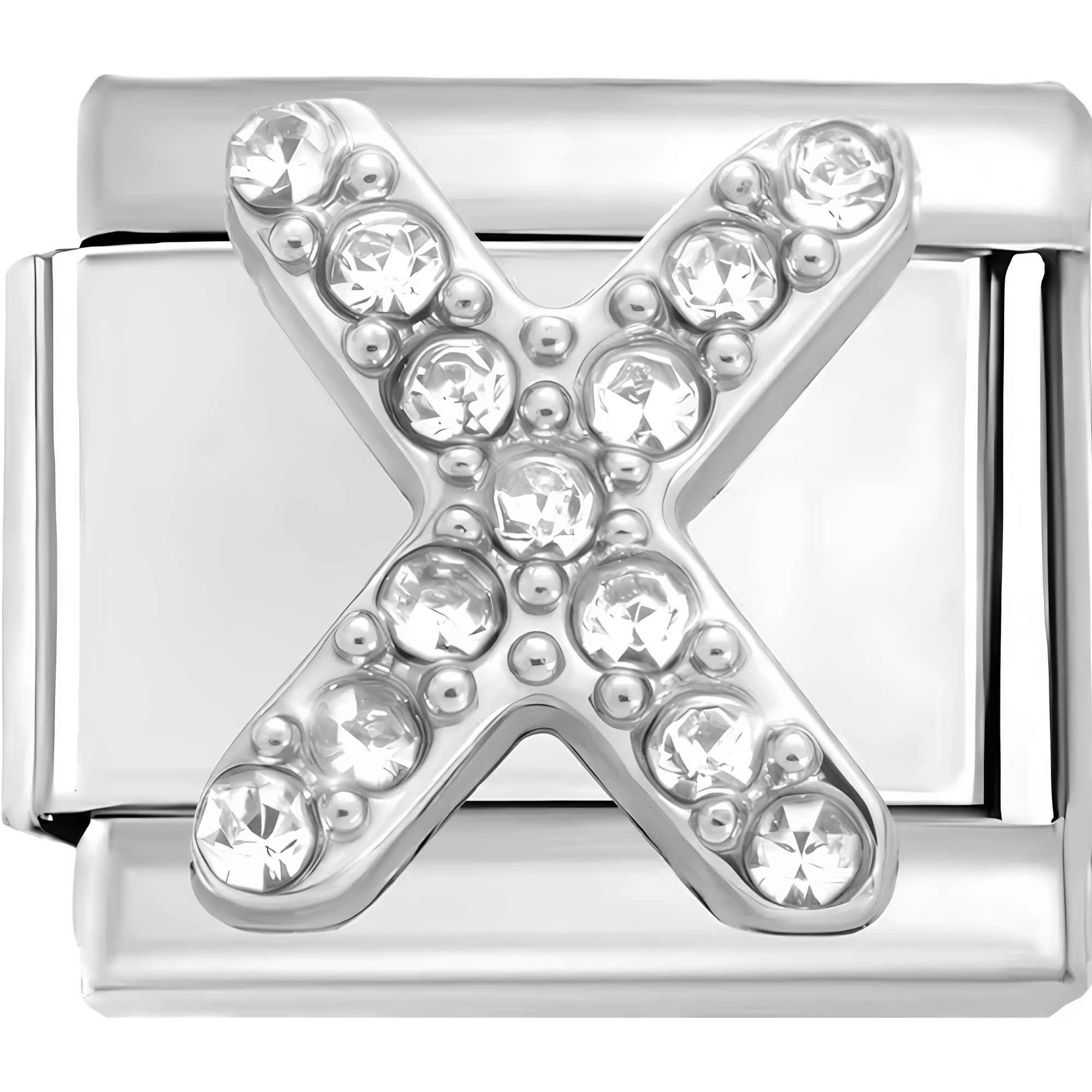 Sparkly Letter Charms