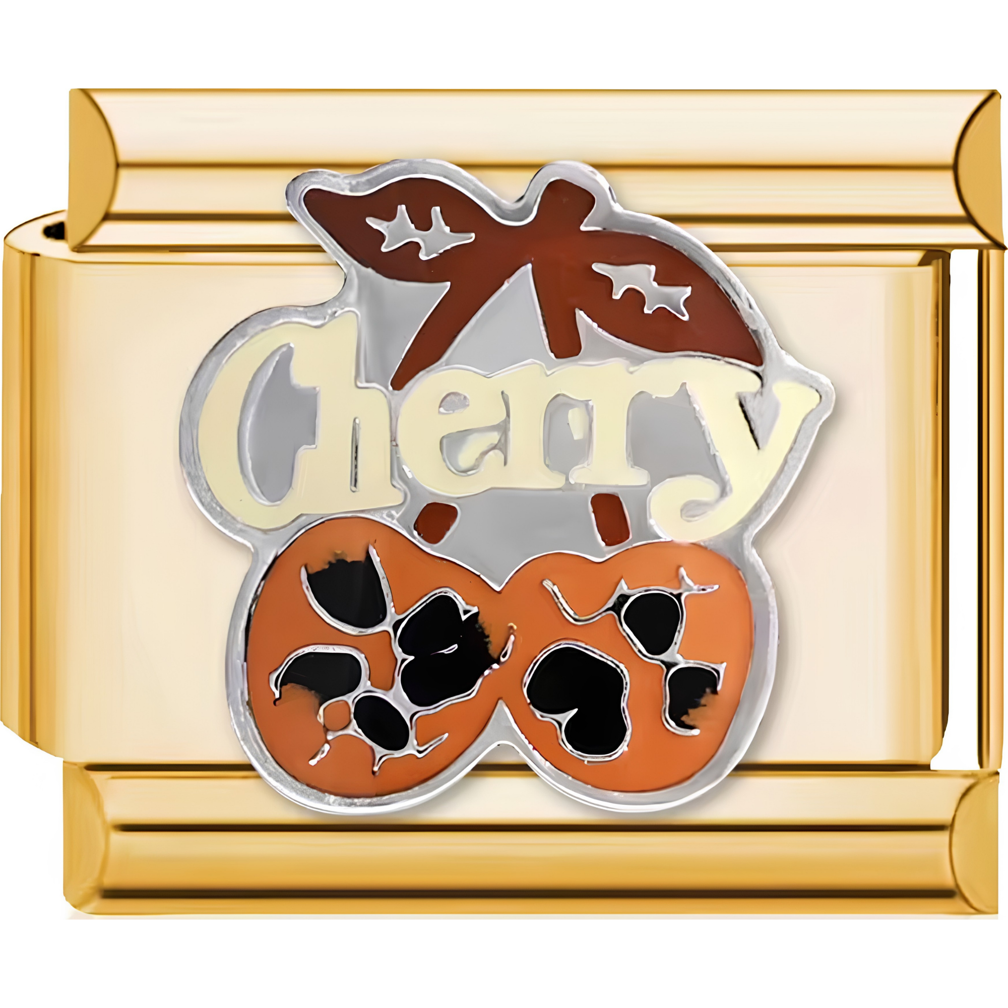 Leopard Print Design Charms