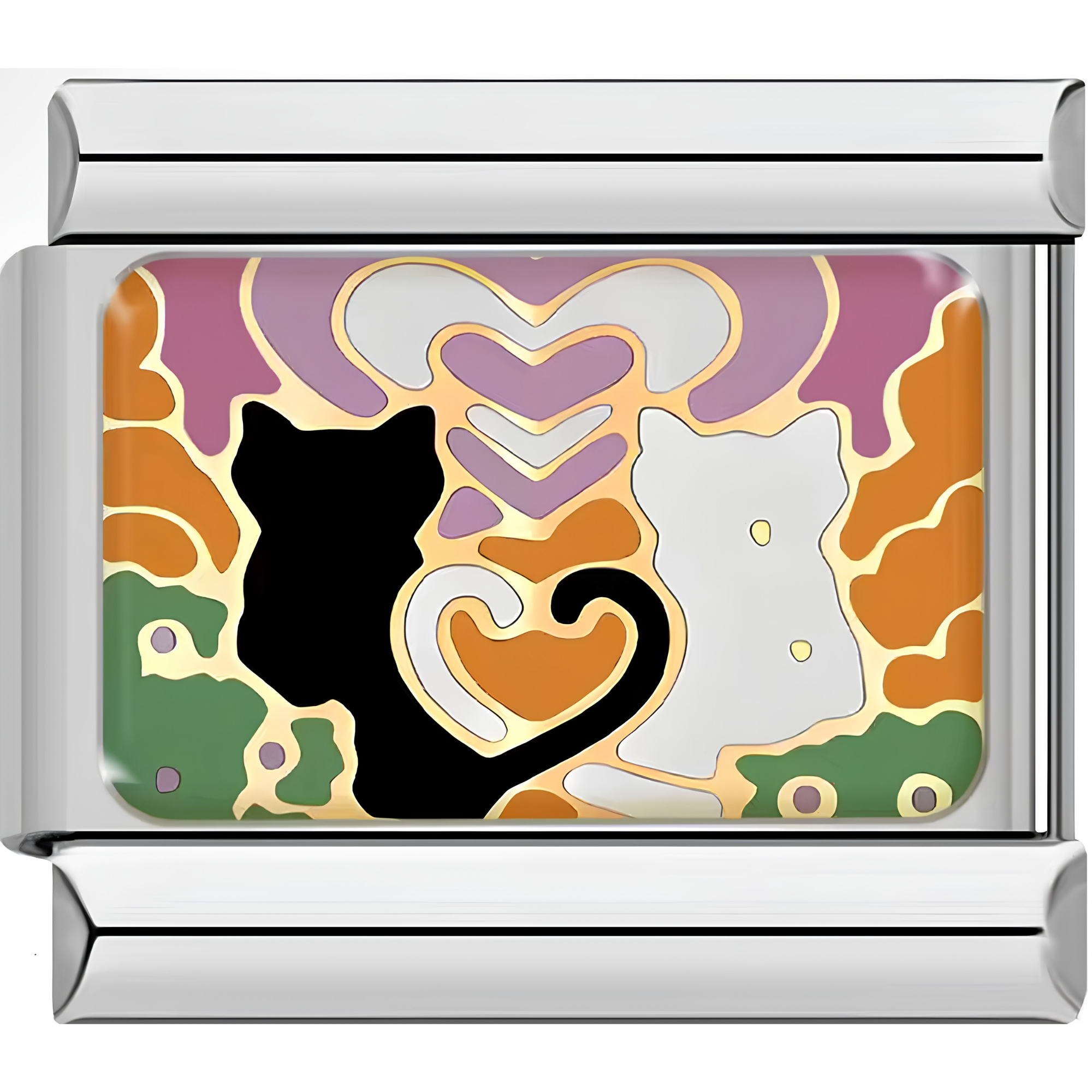 The Lovers Cat Charms