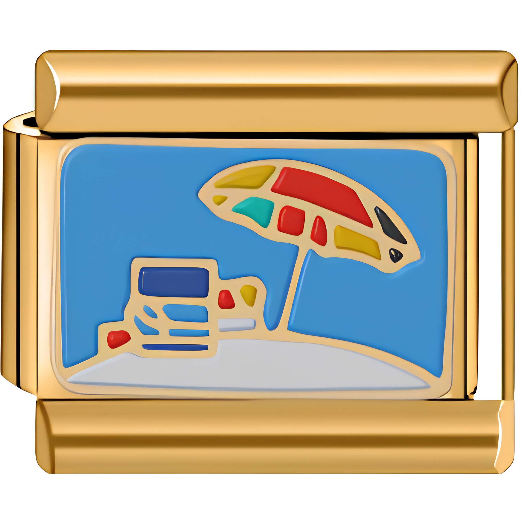 Blue Beach Day Charm