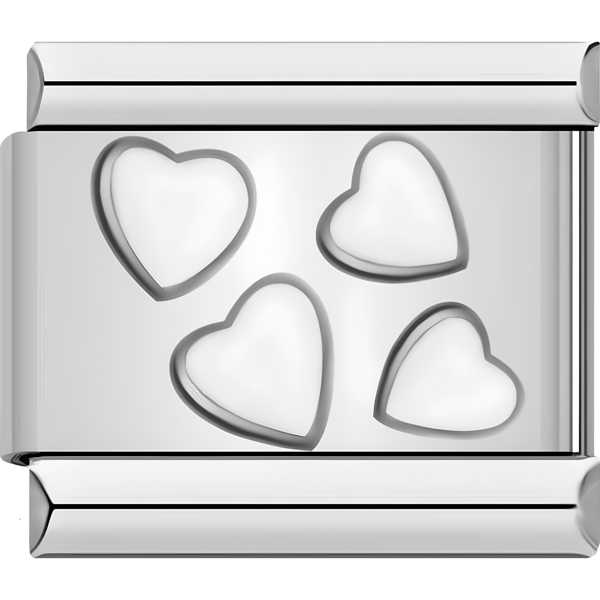 Colorful Heart Charms