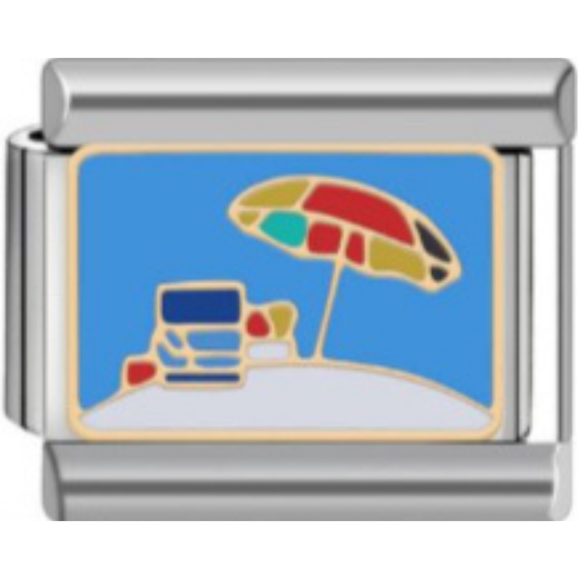 Blue Beach Day Charm