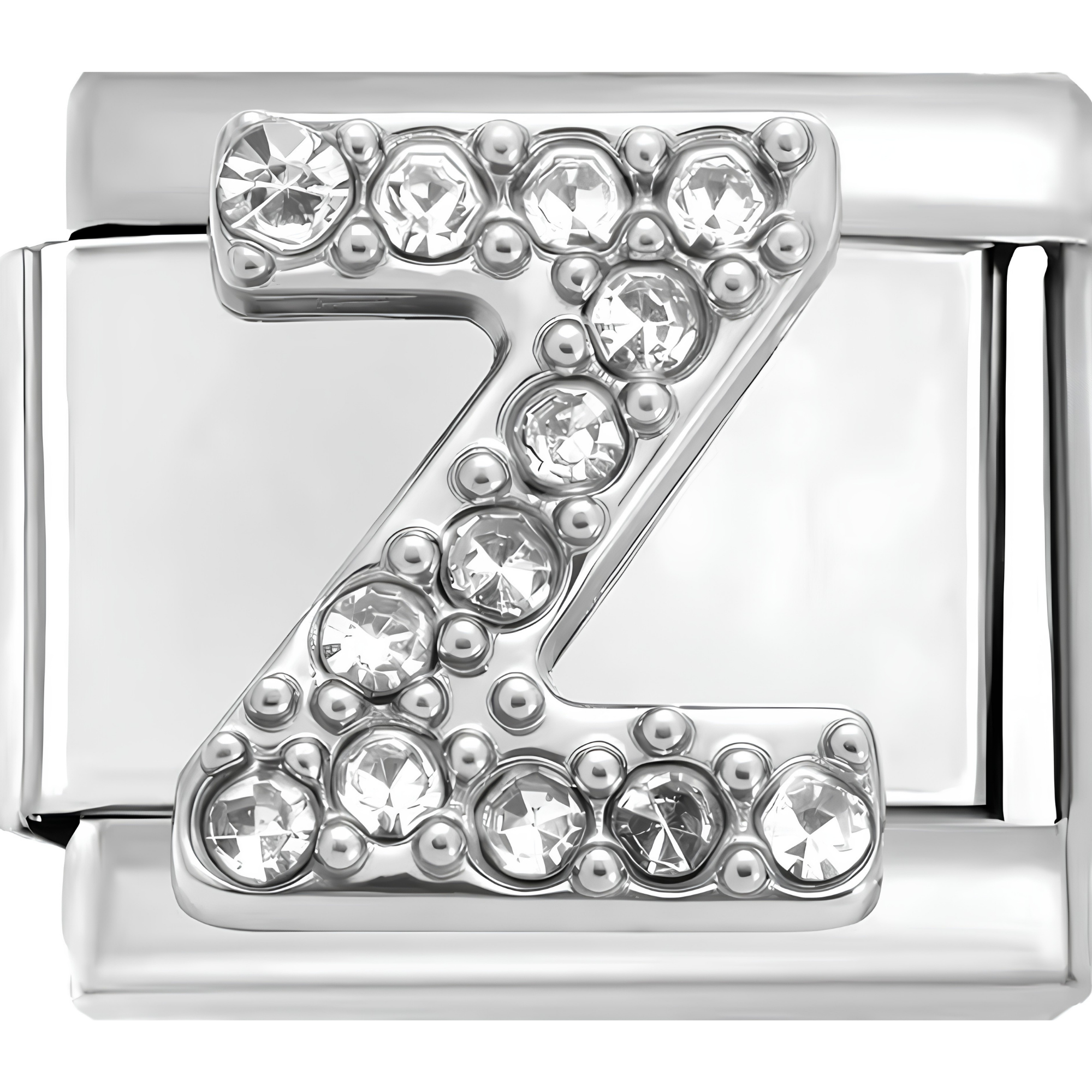 Sparkly Letter Charms