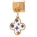 Blue Sparkle Dangle Charm