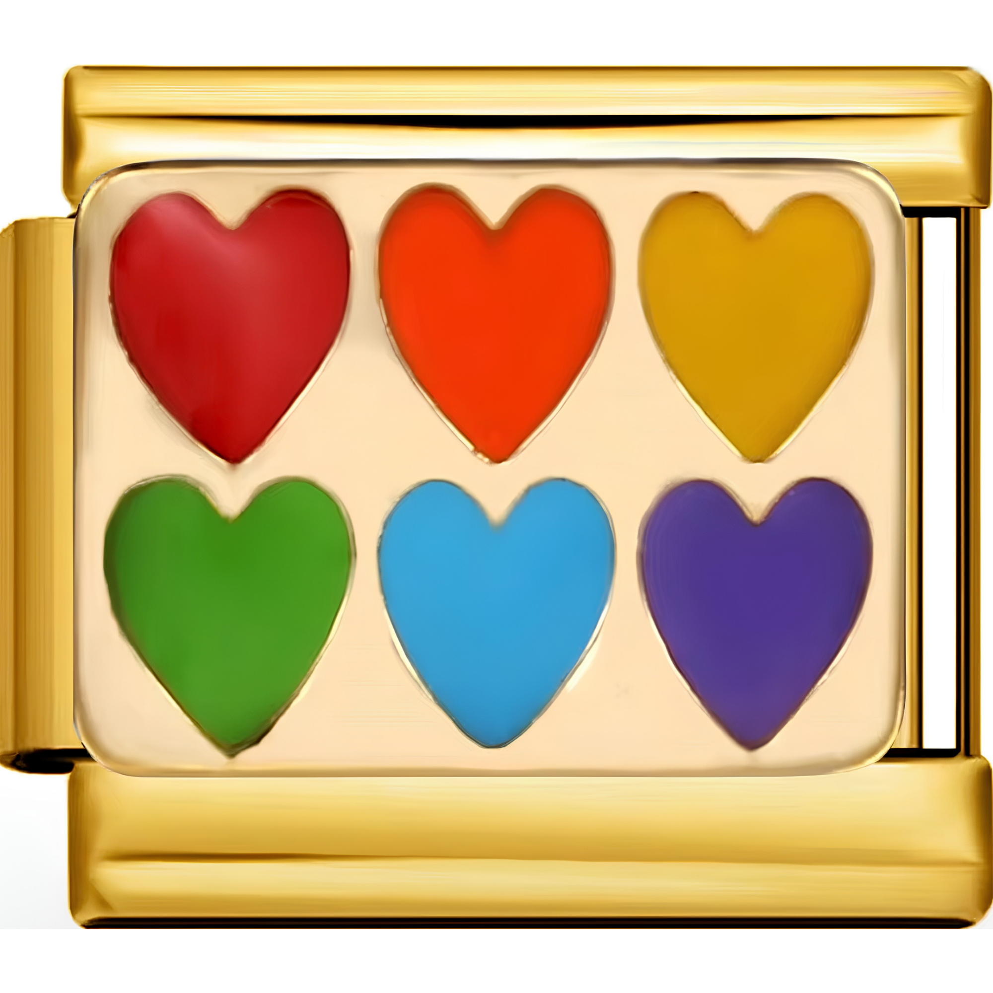 Colorful Shape Charms