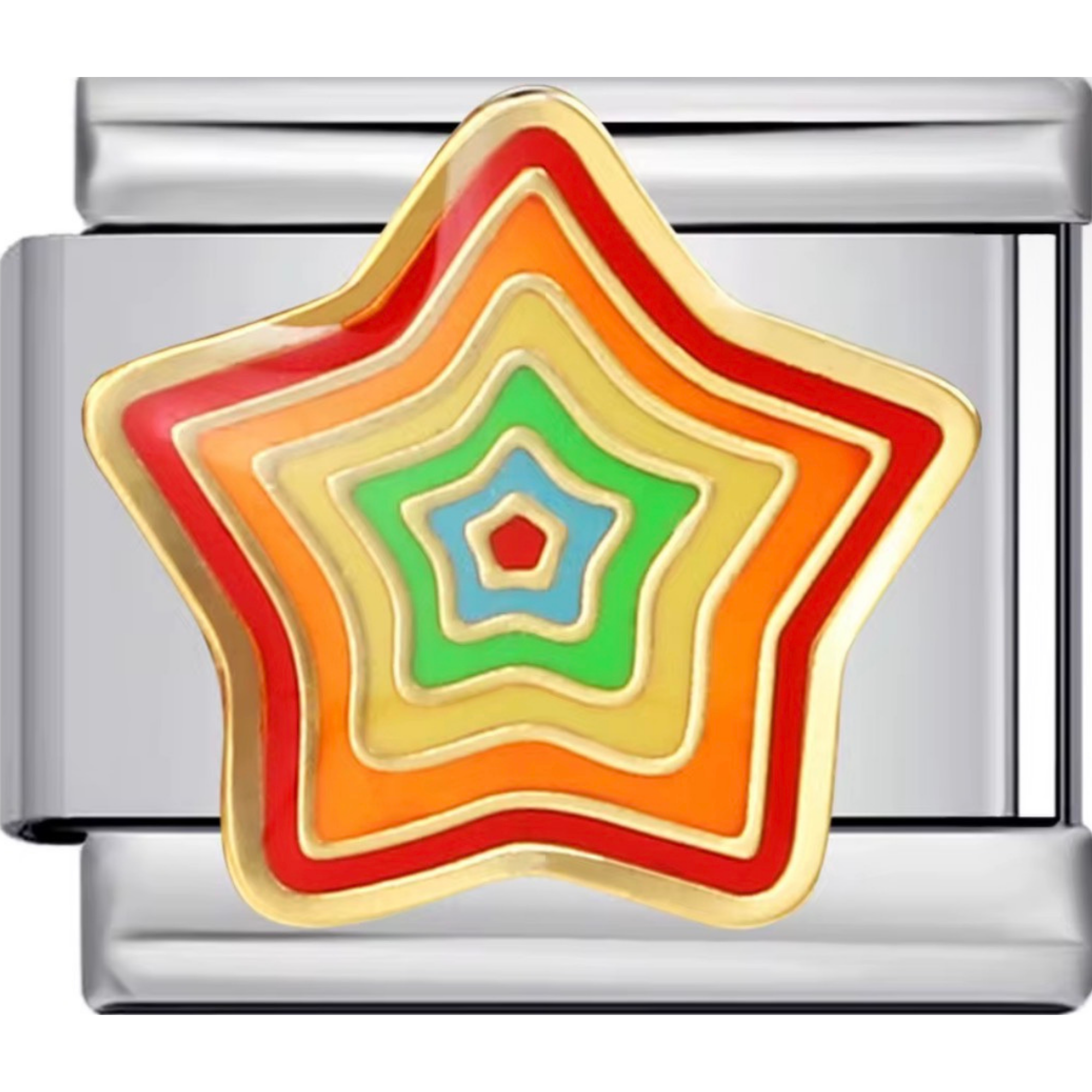 Colorful Shape Charms
