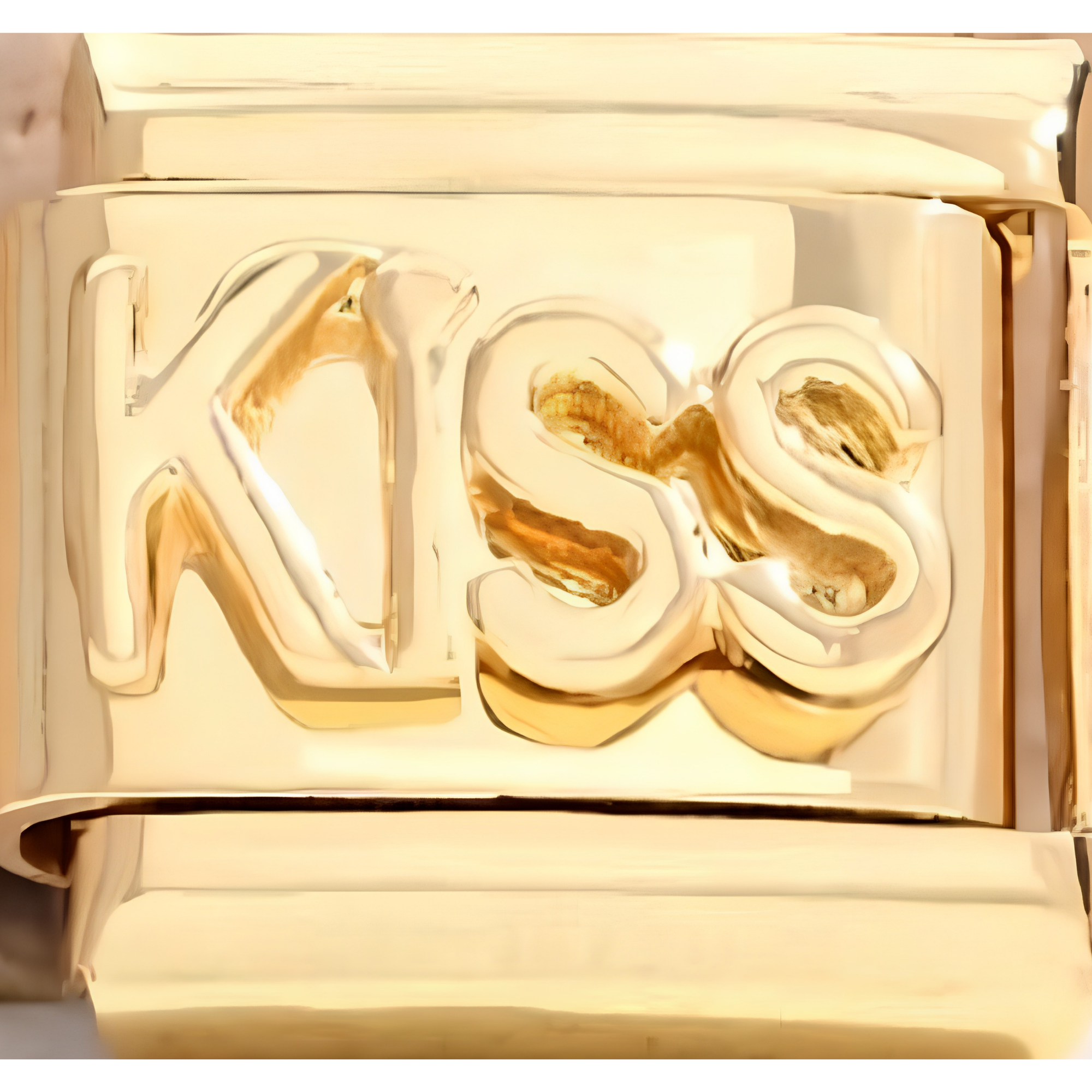 Simple "Kiss" Charm