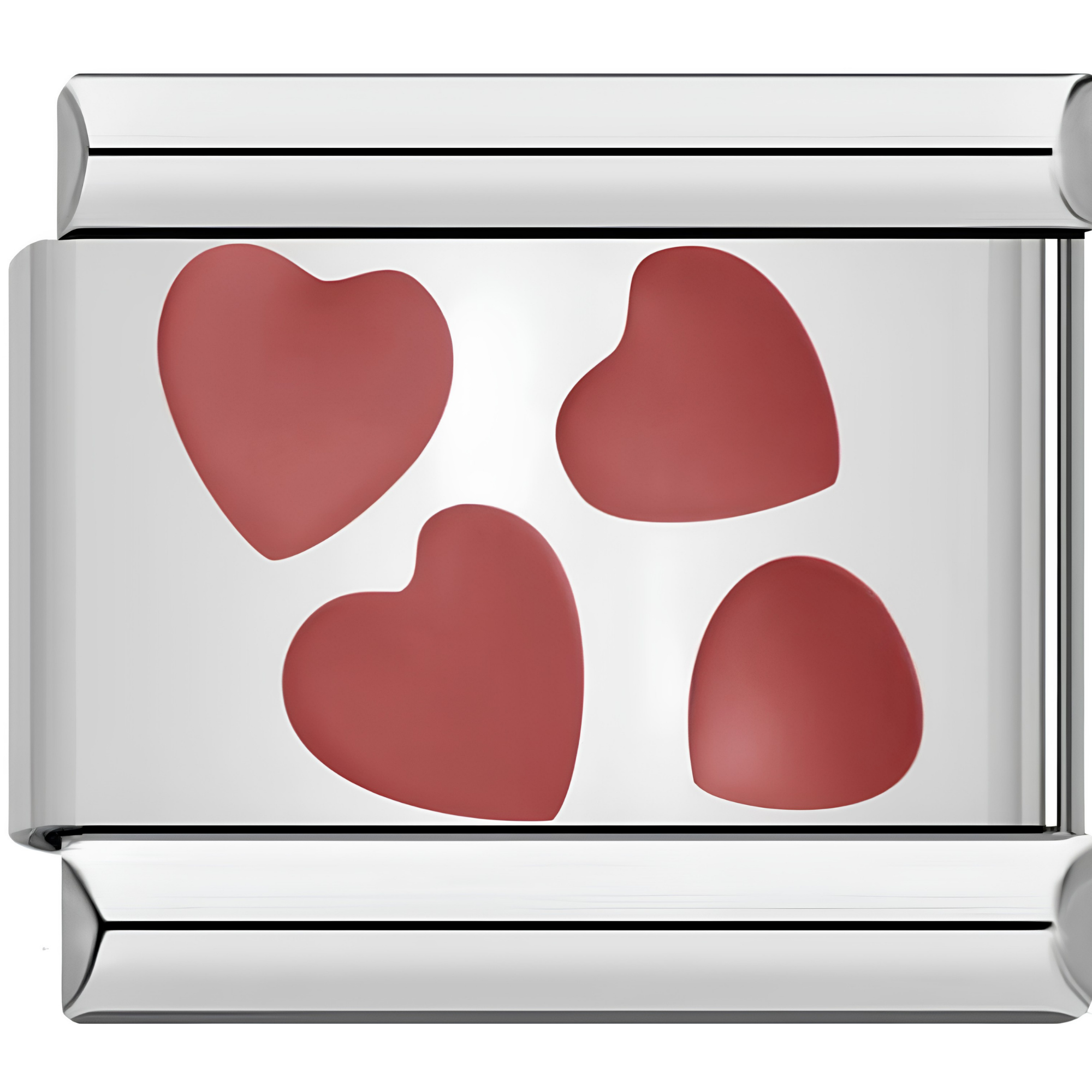Colorful Heart Charms