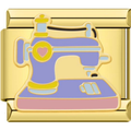 Purple Sewing Machine Charm