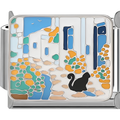 Cobblestone Alley Black Cat Charm