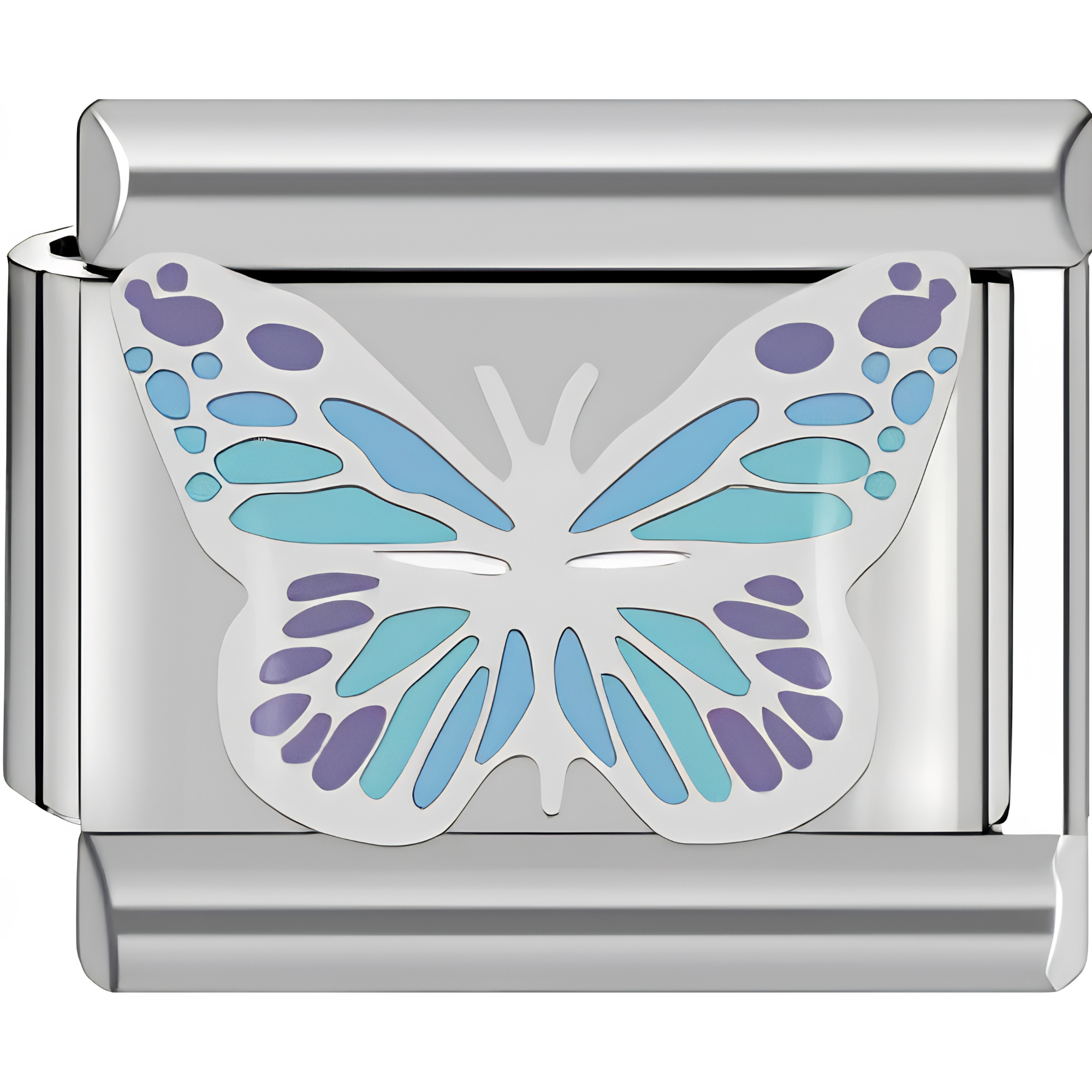 Blue Delicate Butterfly Charms