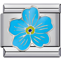 Blue Flower Charm