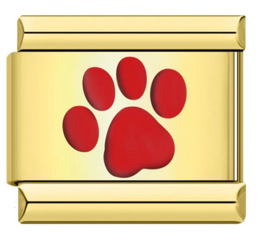 Star, Puppy, Paw Charms