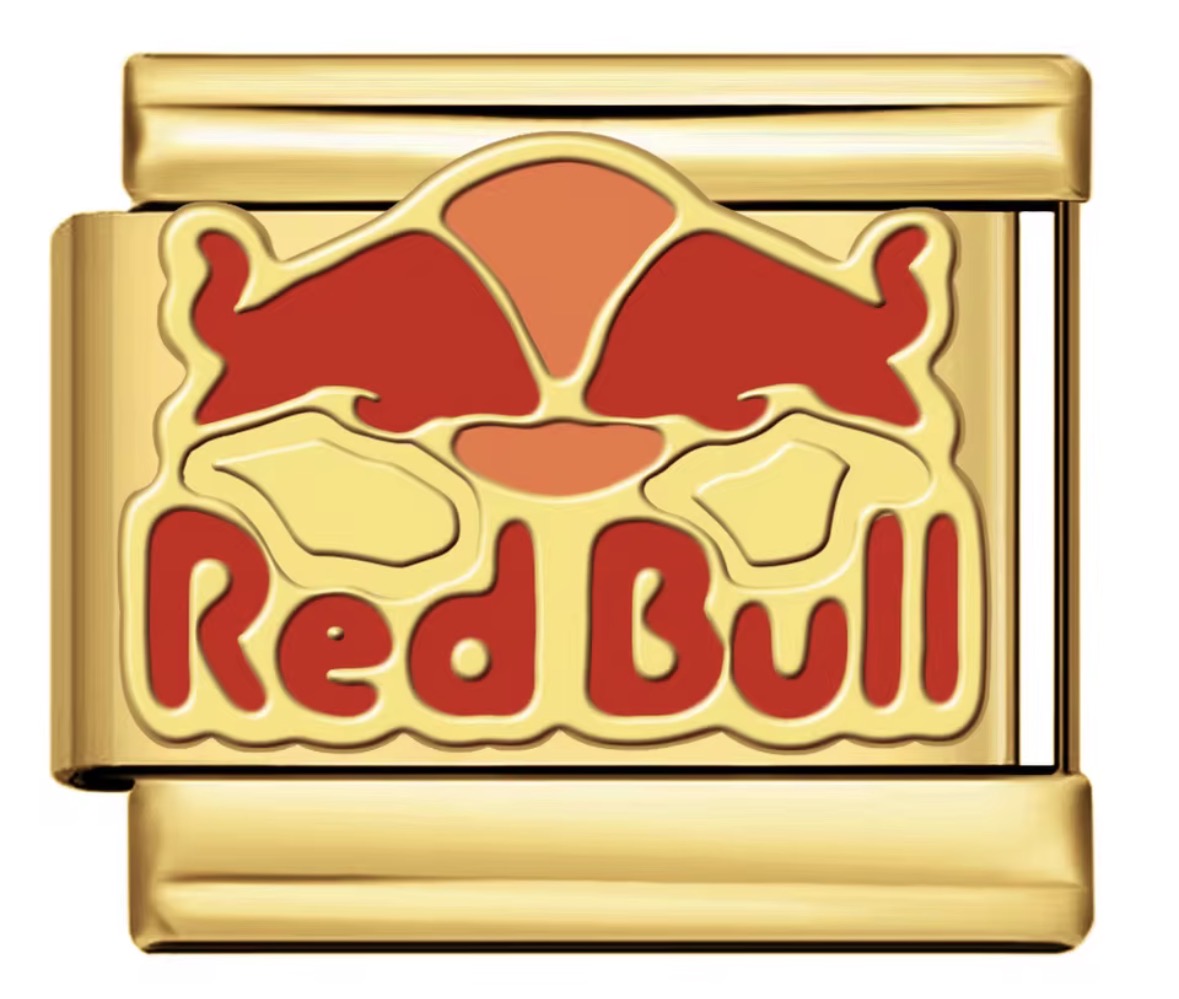 "Red Bull" Charm