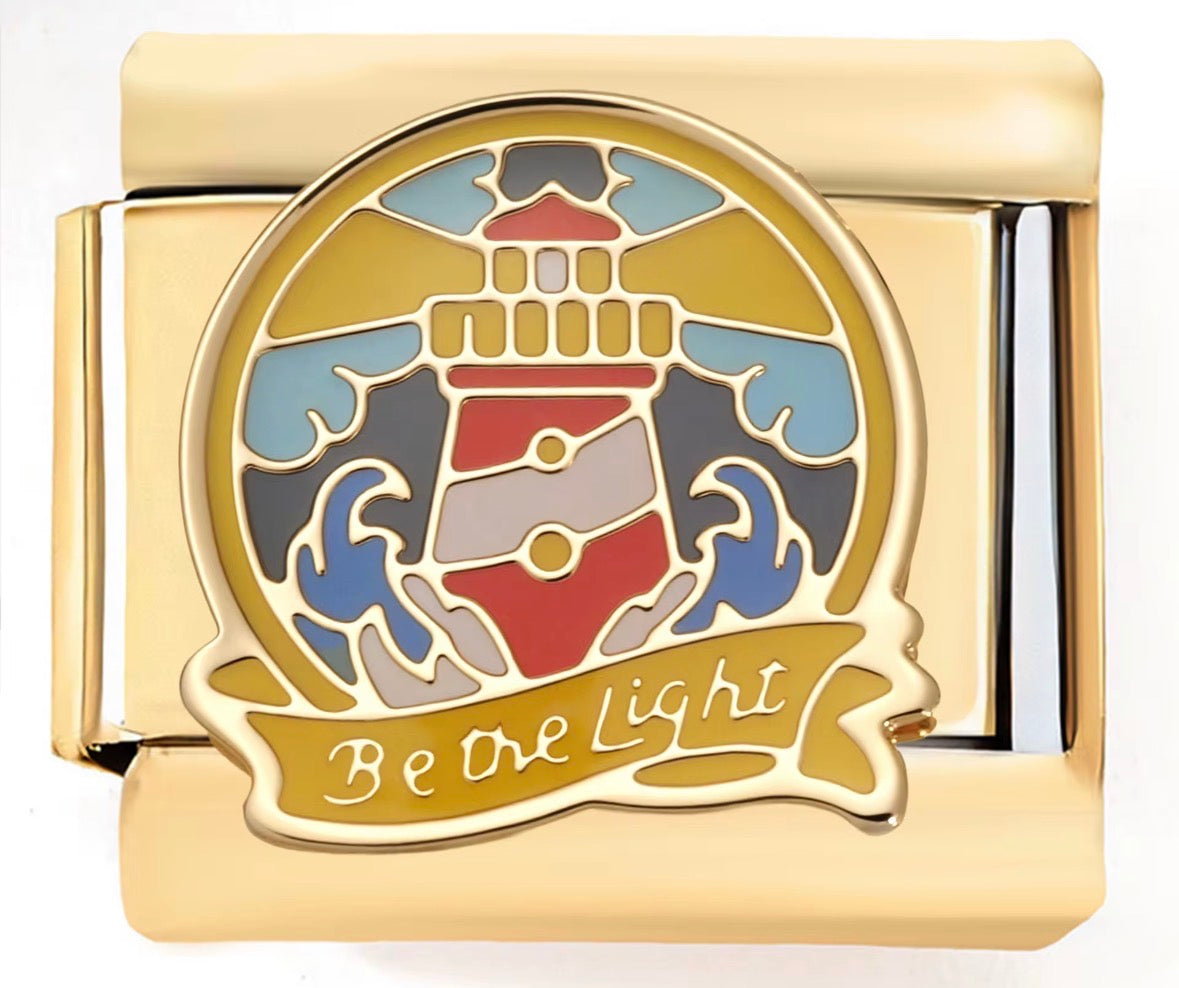"Be the Light" Lighthouse Charm