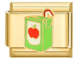 Green Juice Box Charm