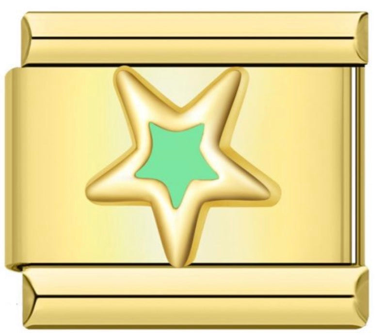 Star, Puppy, Paw Charms