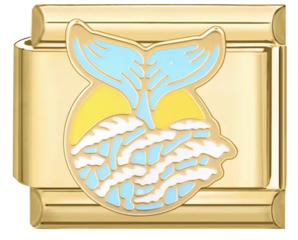 Whale Tail Sighting Charm