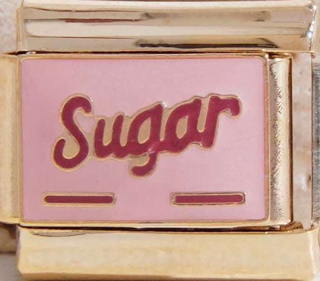 Light Pink "Sugar" Charm