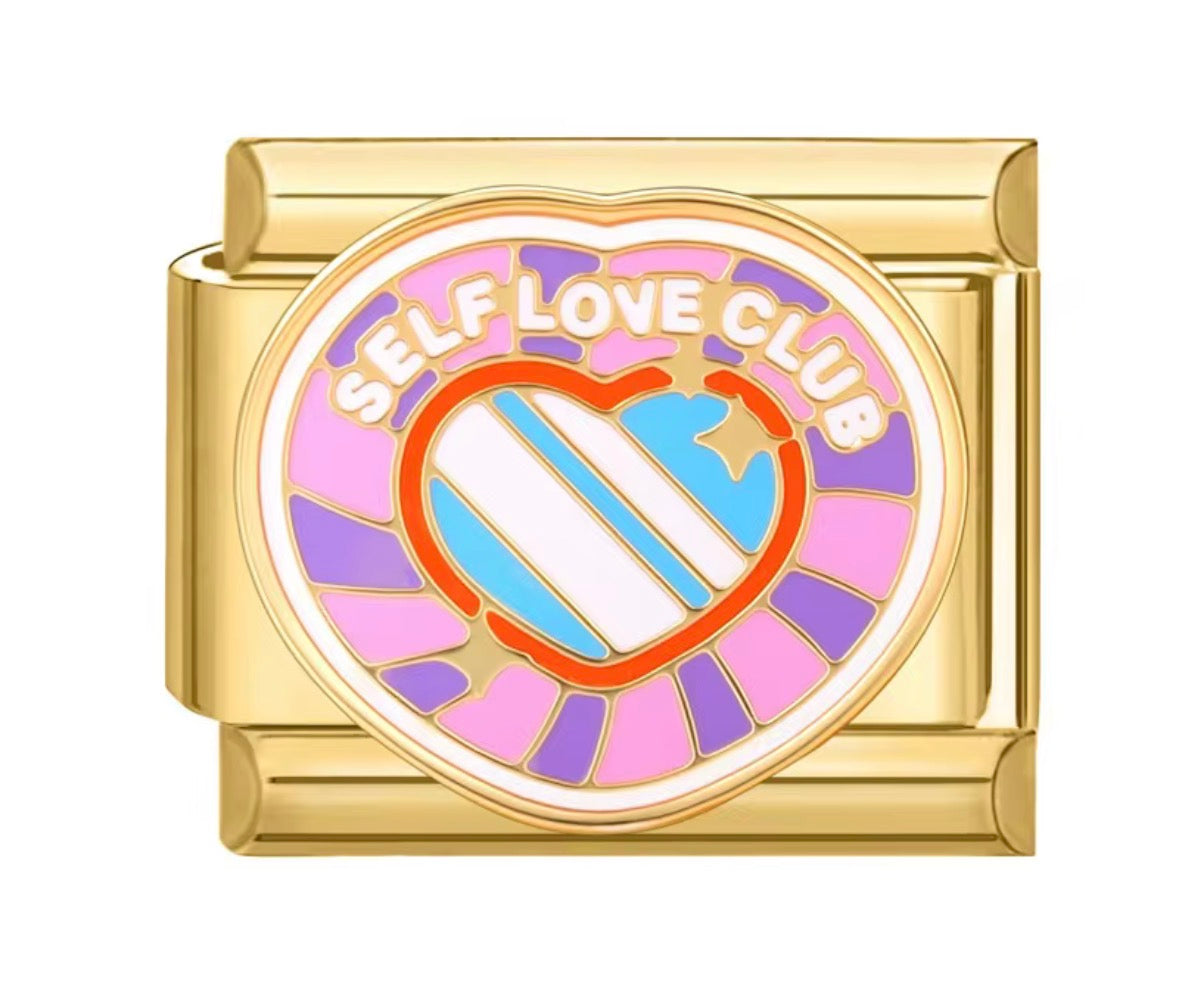 "Self-Love Club" Charm