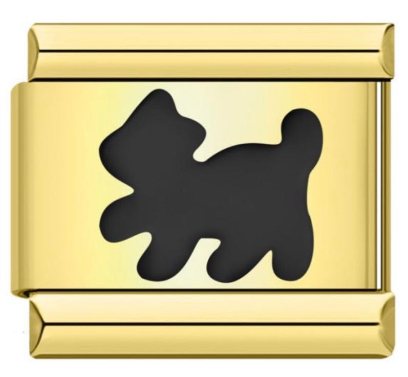 Star, Puppy, Paw Charms