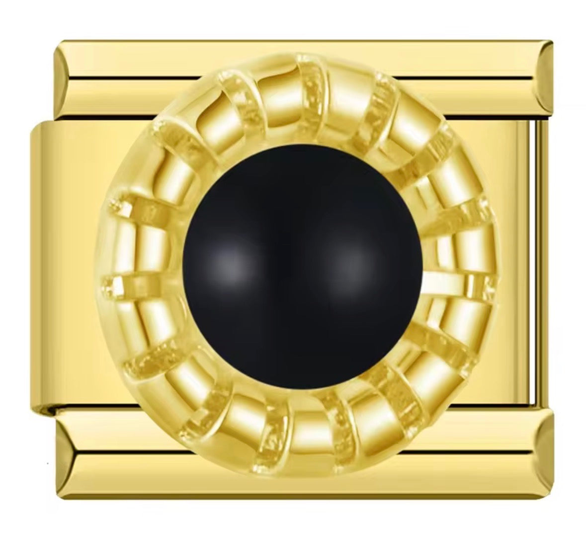 Serrated Bezel Setting Charms