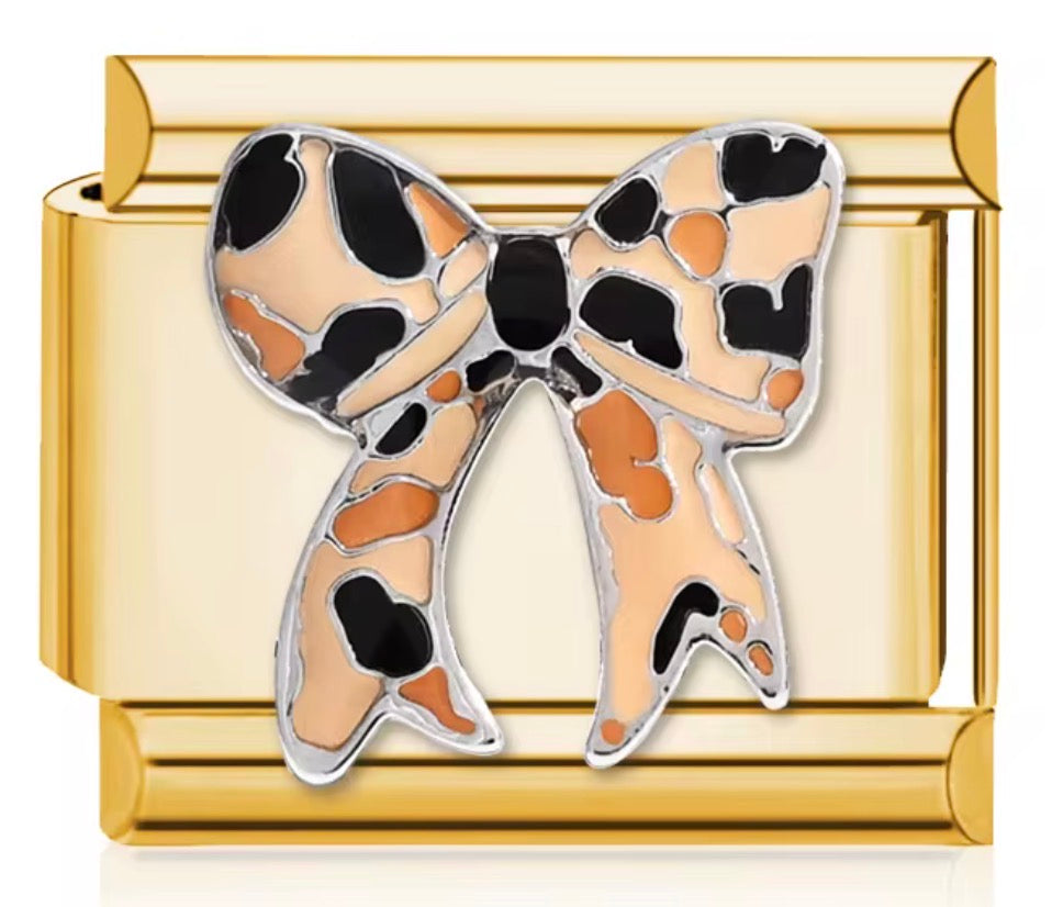 Leopard Print Design Charms