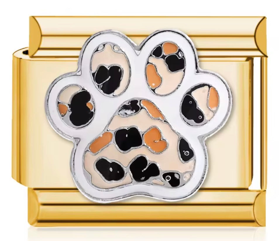 Leopard Print Design Charms