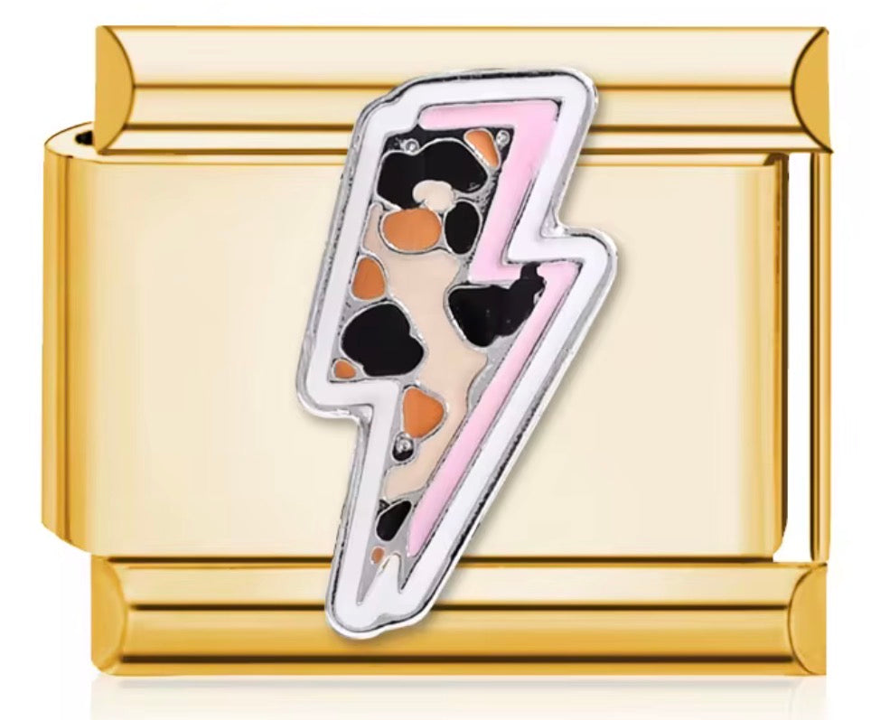 Leopard Print Design Charms