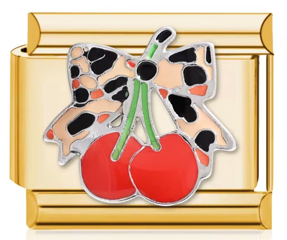 Leopard Print Design Charms