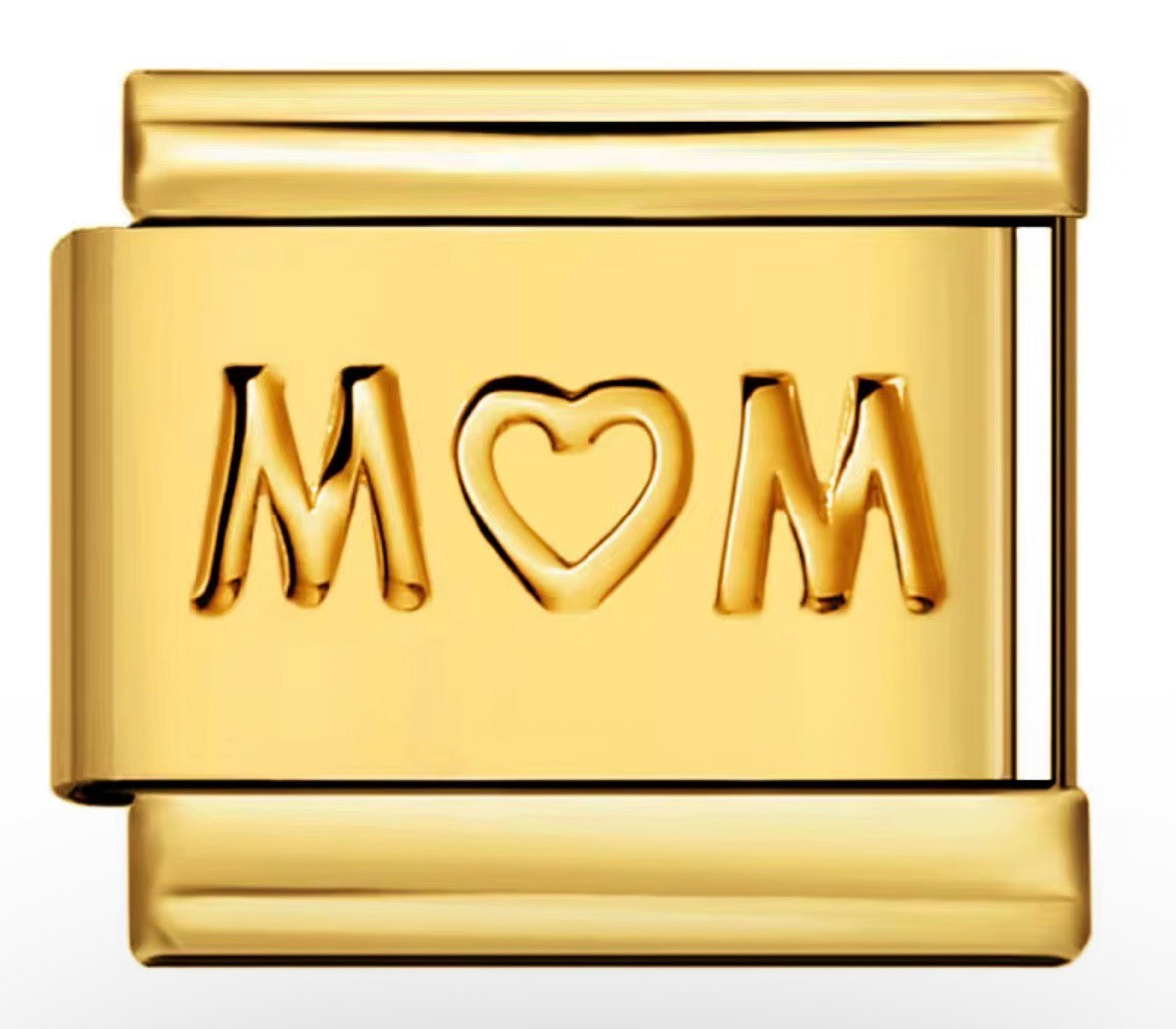 Simple "Mom" Charm