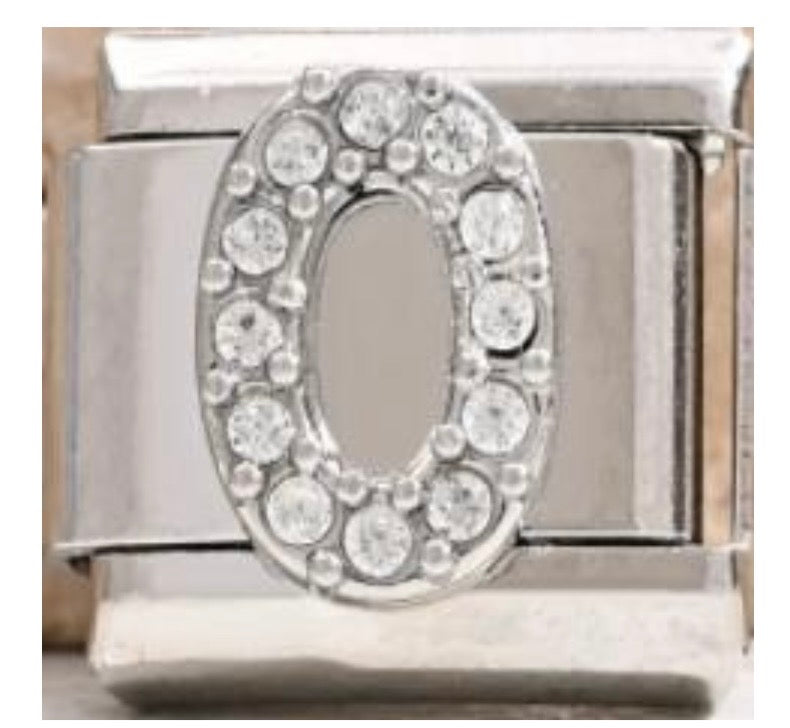 Sparkly Number Charms