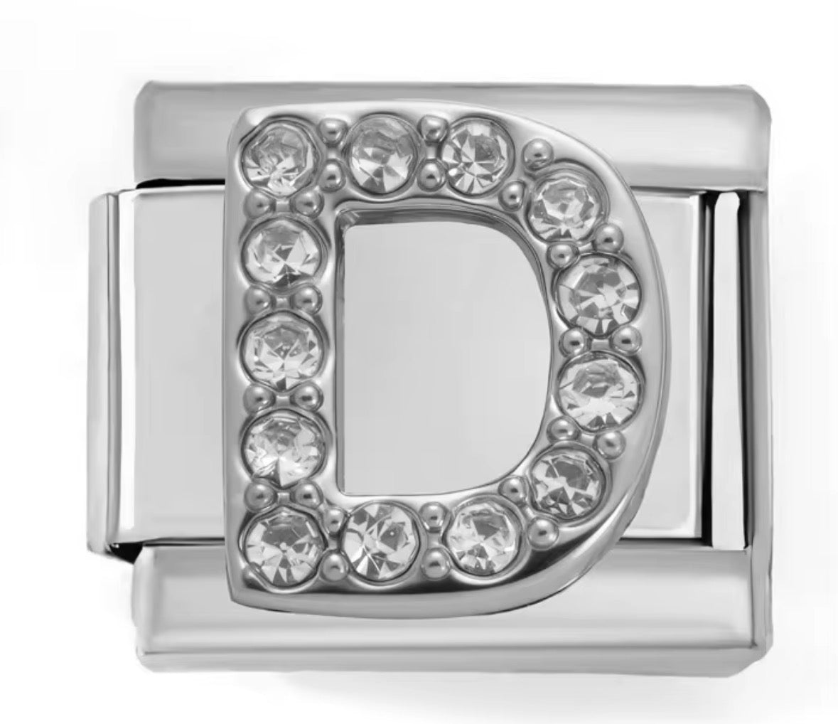 Sparkly Letter Charms