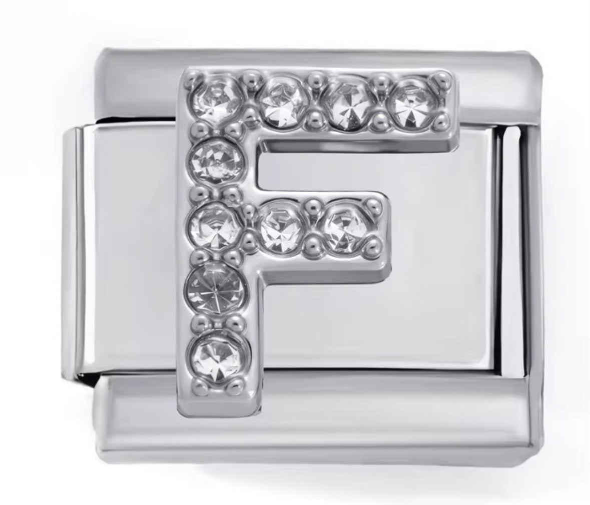 Sparkly Letter Charms