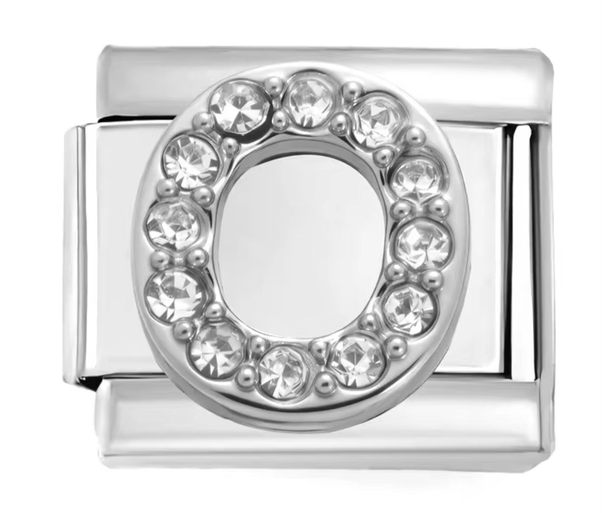 Sparkly Letter Charms