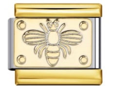 Mixed Metal Textured Charms